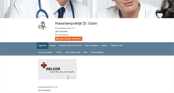 Desktop Screenshot of dokter-gobinphilippe.be